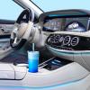 image24 oz Insulated Tumbler with Lid and Straw 100 Leakproof Travel Coffee Mug Stainless Steel Coffee Tumbler Keeps Cold for 24 Hours or Hot for 8 Hours Car Cup Holder Friendly FuchsiaSea