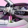 image24 oz Insulated Tumbler with Lid and Straw 100 Leakproof Travel Coffee Mug Stainless Steel Coffee Tumbler Keeps Cold for 24 Hours or Hot for 8 Hours Car Cup Holder Friendly FuchsiaFuchsia