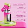 imageInsulated Water Bottle with Straw Stainless Steel Water Bottle LeakProof BPAFree Double Wall Vacuum Keeps Cold for 24 Hours for Sports Travel School 32 oz Azure BlueLime Sorbet