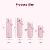 imageInsulated Water Bottle with Straw Stainless Steel Water Bottle LeakProof BPAFree Double Wall Vacuum Keeps Cold for 24 Hours for Sports Travel School 32 oz Azure BlueCotton Candy