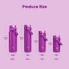 imageInsulated Water Bottle with Straw Stainless Steel Water Bottle LeakProof BPAFree Double Wall Vacuum Keeps Cold for 24 Hours for Sports Travel School 32 oz Azure BlueBright Magenta