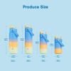 imageInsulated Water Bottle with Straw Stainless Steel Water Bottle LeakProof BPAFree Double Wall Vacuum Keeps Cold for 24 Hours for Sports Travel School 32 oz Azure BlueSunny Breeze