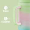 image40 oz Tumbler with Handle and Straw Stainless Steel Insulated Tumbler Keeps Cold for 24 Hours Leakproof Travel Cup Fits in Cup Holder and BPAFree AvenueFairy