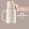 image40 oz Tumbler with Handle and Straw Stainless Steel Insulated Tumbler Keeps Cold for 24 Hours Leakproof Travel Cup Fits in Cup Holder and BPAFree AvenueCream Moon