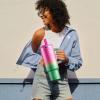 image40 oz Tumbler with Handle and Straw Stainless Steel Insulated Tumbler Keeps Cold for 24 Hours Leakproof Travel Cup Fits in Cup Holder and BPAFree AvenueFuchsia