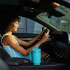 image40 oz Tumbler with Handle and Straw Stainless Steel Insulated Tumbler Keeps Cold for 24 Hours Leakproof Travel Cup Fits in Cup Holder and BPAFree AvenueAquamarine Blue