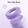 imageInsulated Water Bottle with Straw  Encool Stainless Steel Water Bottle Reusable Leakproof and BPAFree for Sports Travel Cold for 24 Hours 24 oz LavenderLavender