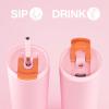 image30 oz Insulated Tumbler with Lid and Straw 100 Leakproof Travel Coffee Mug Stainless Steel Coffee Tumbler Keeps Cold for 24 Hours or Hot for 8 Hours Car Cup Holder Friendly BlushBlush