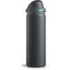 imageENCOOL Insulated Water Bottle with Straw Stainless Steel Water Bottle with Push Button Lid LeakProof ampamp BPAFree Keeps Cold for 24 Hours for Sports Travel Gym 32 oz Hazy BlueBlueTuna GreyGreen