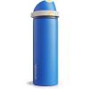 imageInsulated Water Bottle with Straw  Encool Stainless Steel Water Bottle with Push Button Lid LeakProof ampamp BPAFree Keeps Cold for 24 Hours for Sports Travel Gym 32 oz Oil BlackSapphire