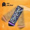 imageInsulated Water Bottle with Straw  Encool Stainless Steel Water Bottle with Push Button Lid LeakProof ampamp BPAFree Keeps Cold for 24 Hours for Sports Travel Gym 32 oz Oil BlackFloral Afterlife